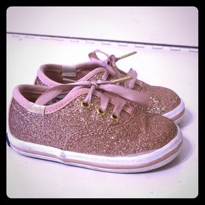 Kate Spade Rose Gold Shoes size 3